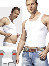 Camiseta Adelgazante Hombre - Blanco
