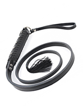 Long Vegan Leather Whip - 130cm