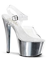 Pump Sandals - Silver