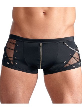 Boxer com Fecho Frontal - Preto