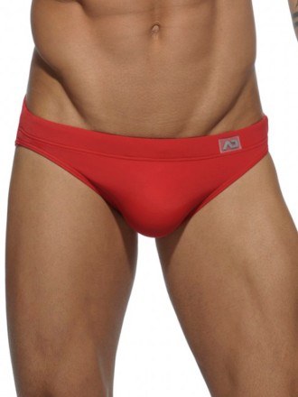 Clássca Bathing Suit Brief - Red