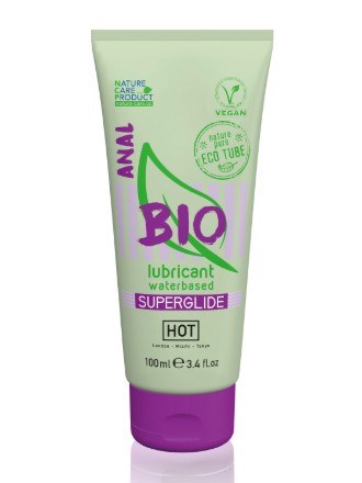 Lubrificante Anal Orgânico Vegan - Base de Água - 100ml