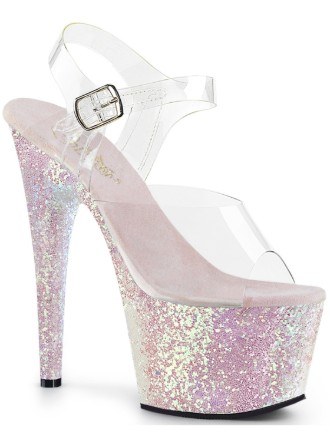 Sandalias con plataforma Adore - Brillo holográfico