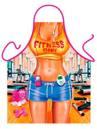 Avental Humorístico - Sexy Fitness Girl