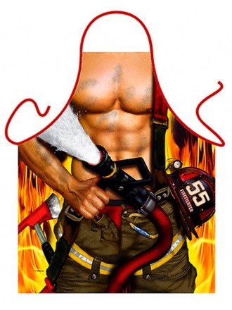 Humorous Apron - Firefighter