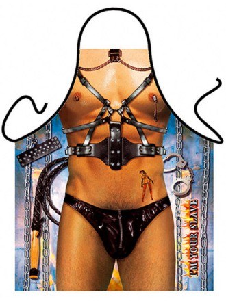 Humorous Apron - BDSM Slave