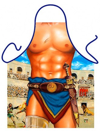 Humorous Apron - New Gladiator